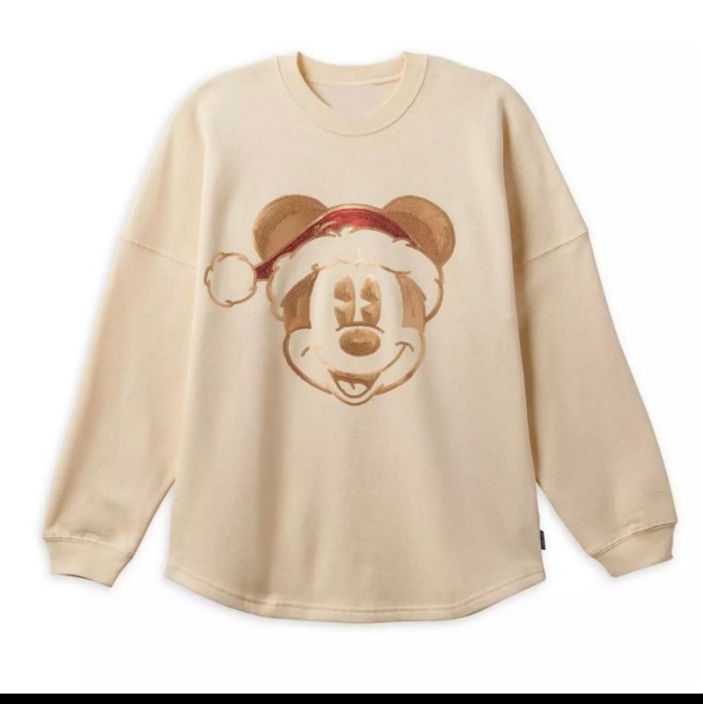 Disney World Christmas Mickey Spirit Jersey NWT